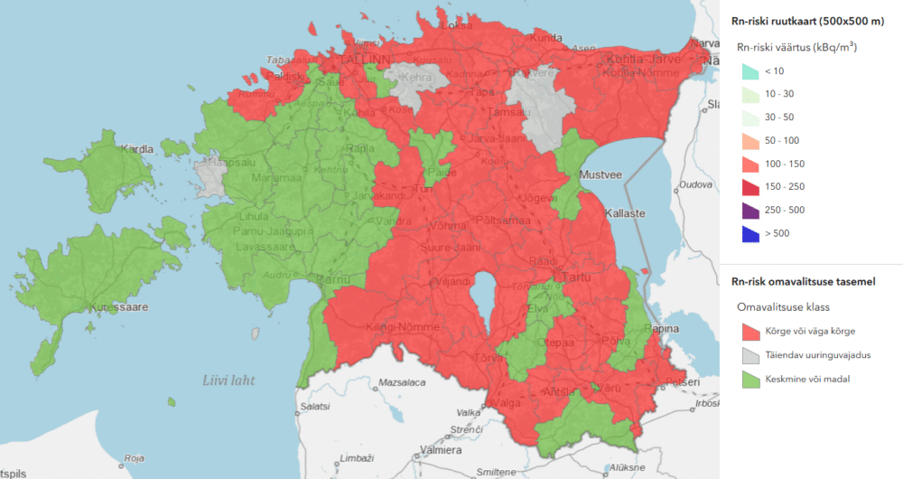 Eesti radoonikaart